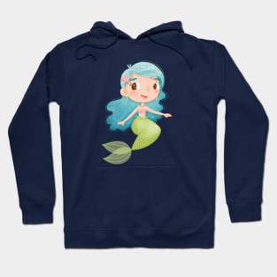 Blue Mermaid Hoodie